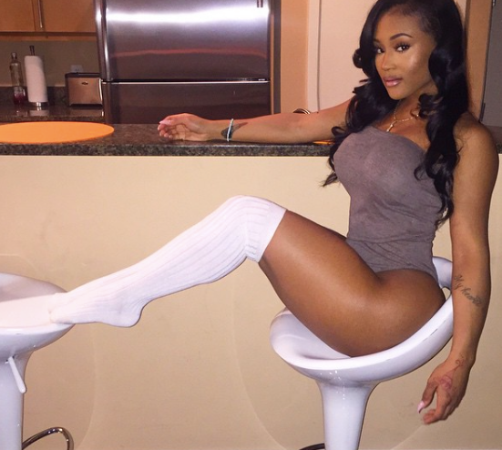 beautiful lira galore in high thighs sitting on a chair looking provocative